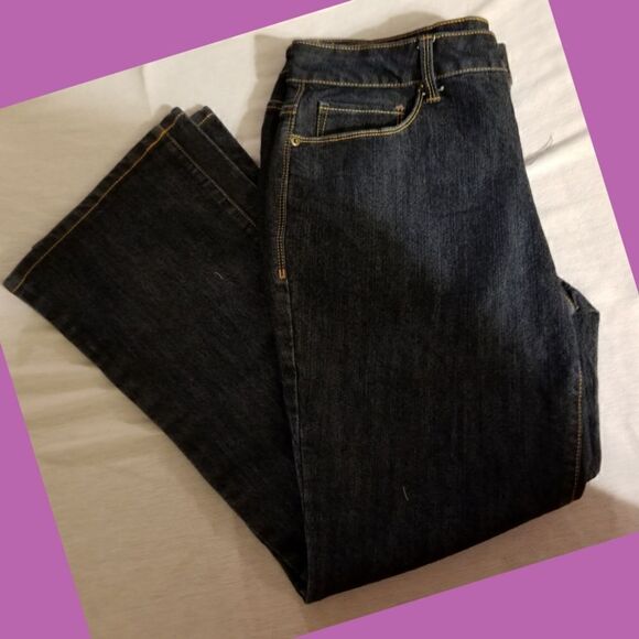 Faded Glory curvy boot cut NWOT size 14P - Picture 1 of 4